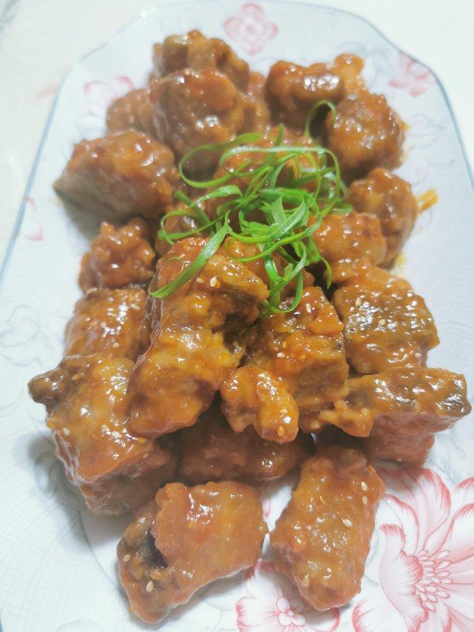 糖醋排骨（番茄酱版）
