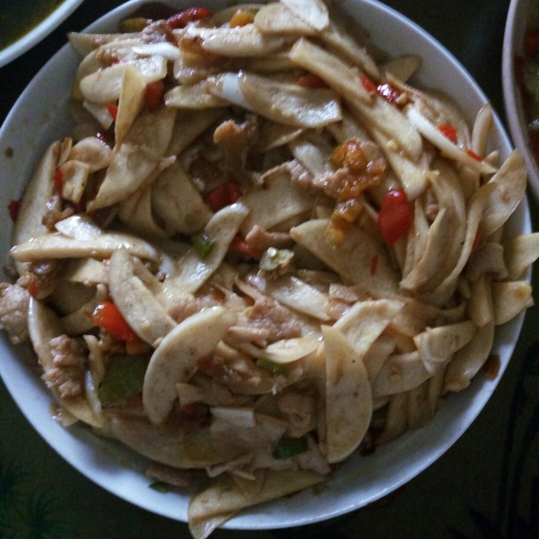 茭白炒肉