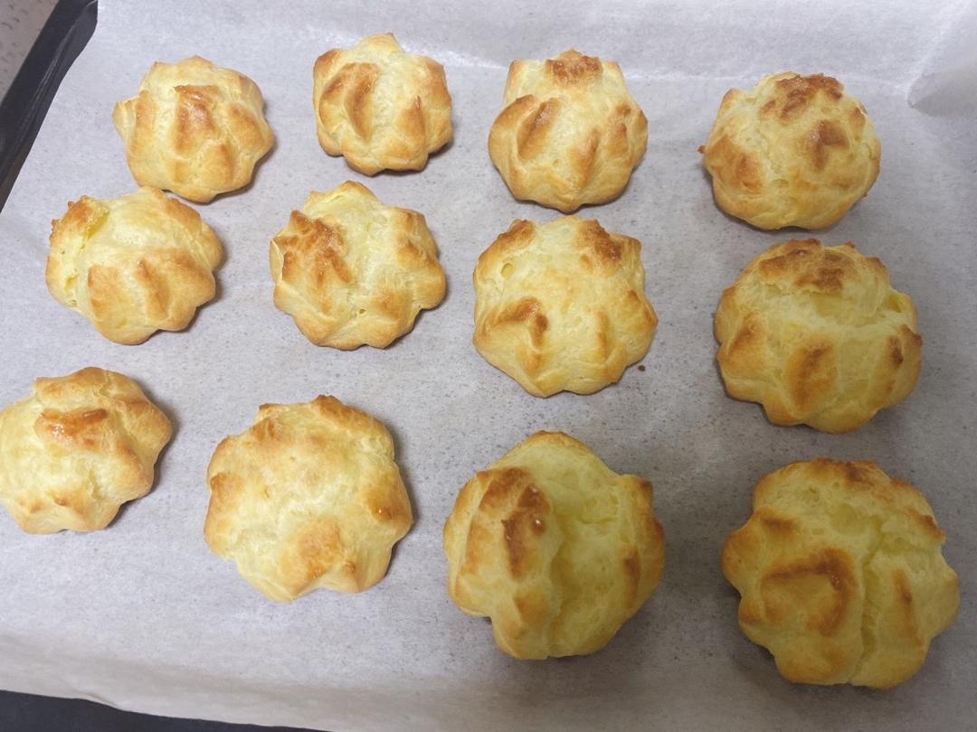 十分美味的酥皮泡芙