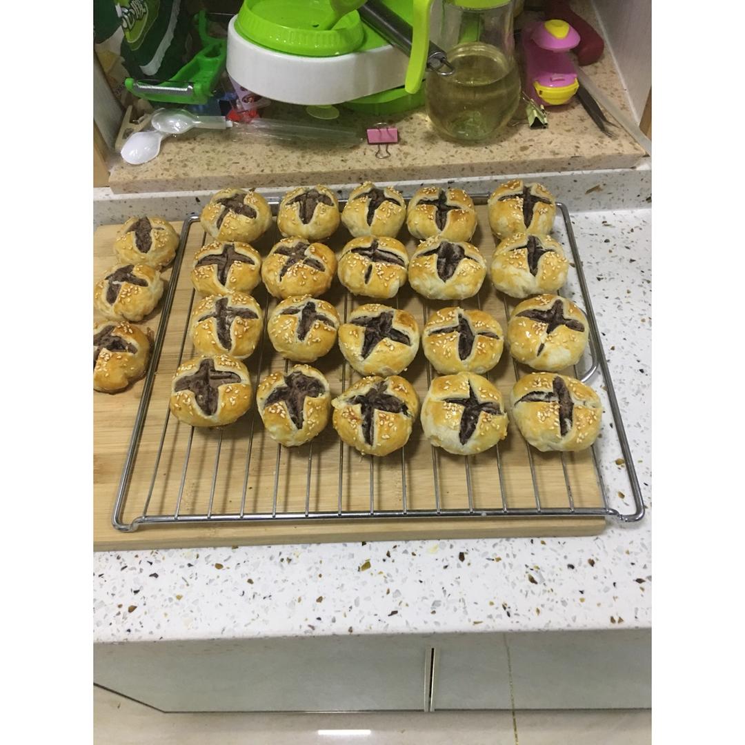 豆沙开口酥