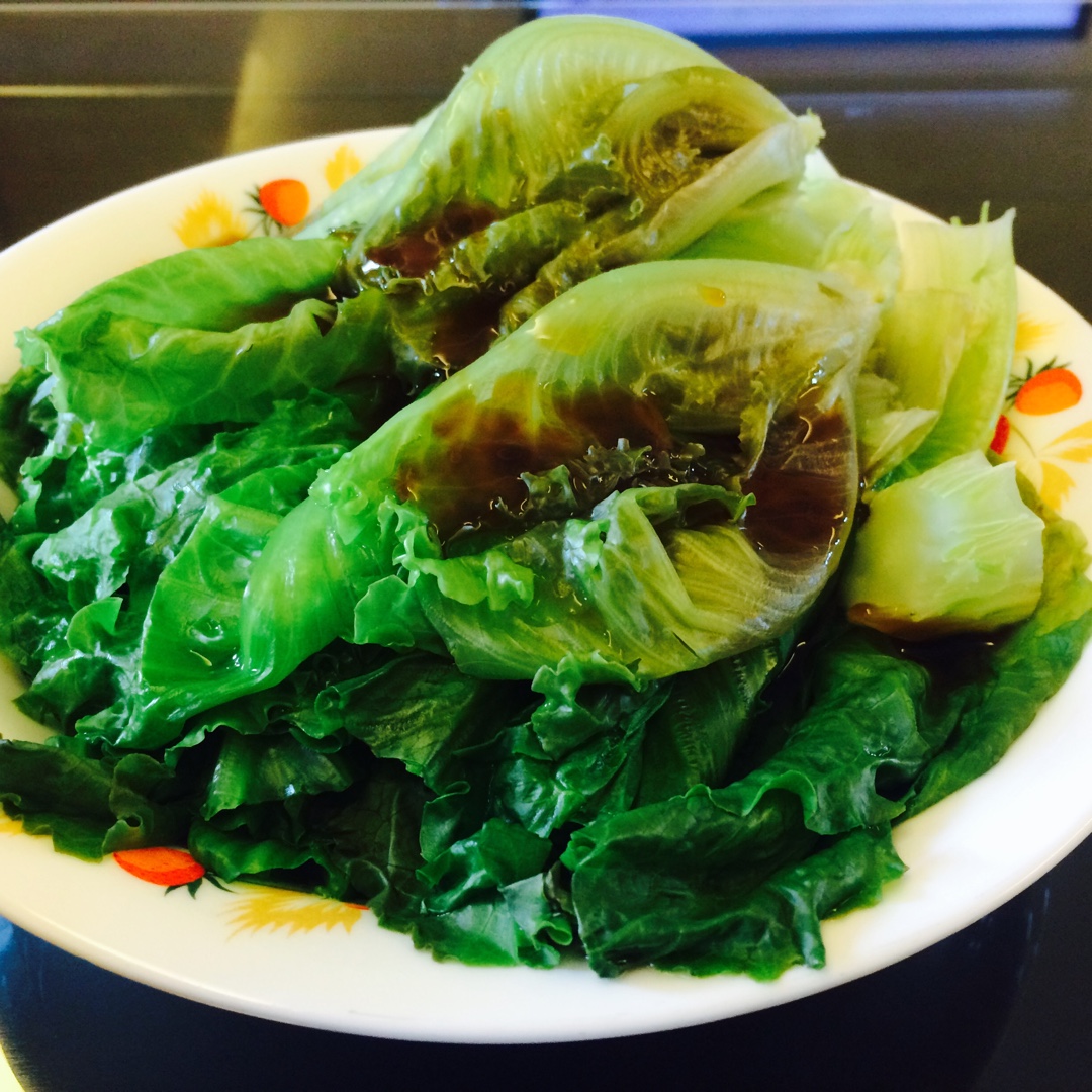 家常菜 蚝油生菜
