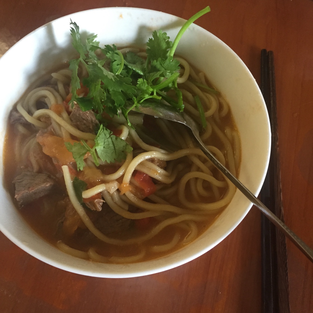 番茄牛肉（面）