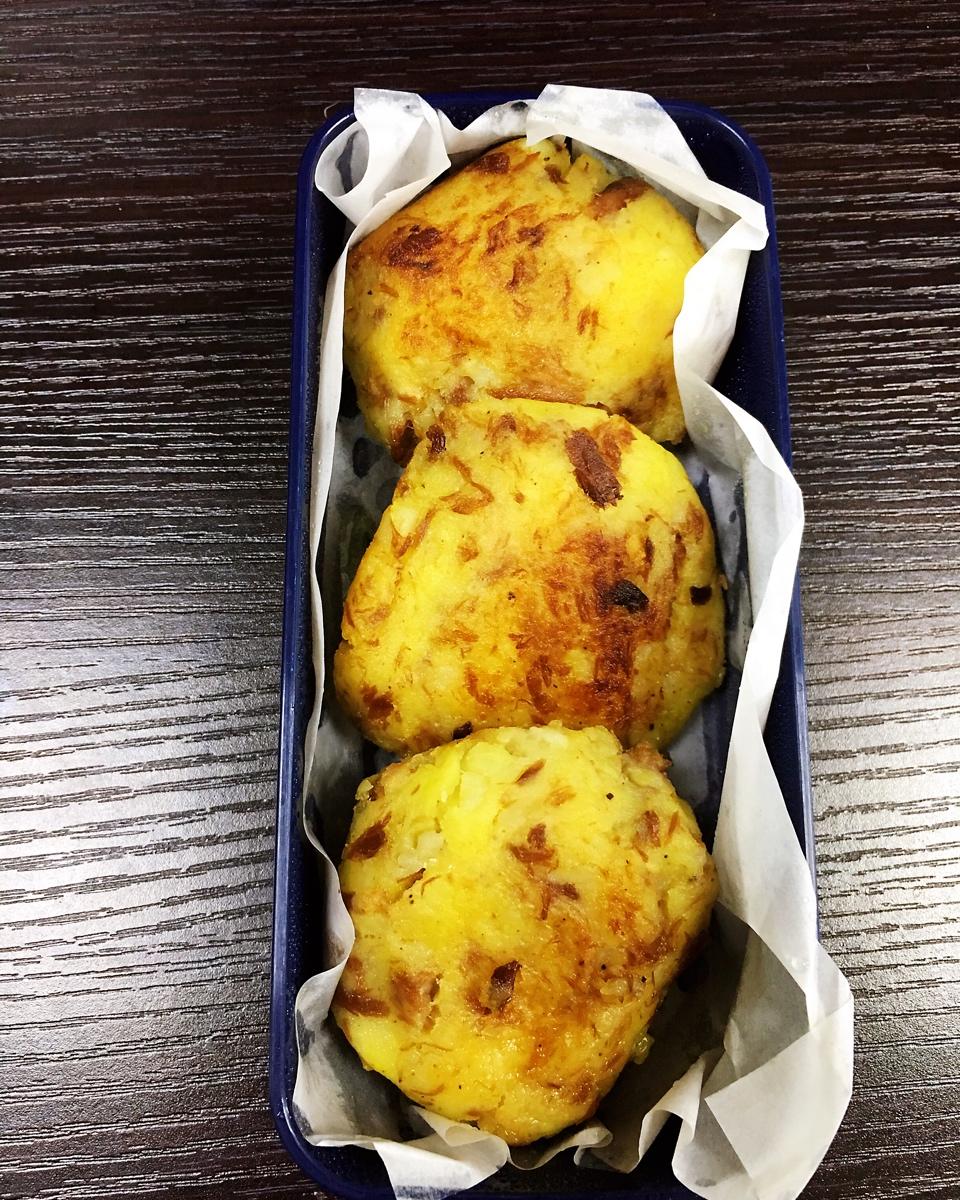 金枪鱼芝士土豆饼