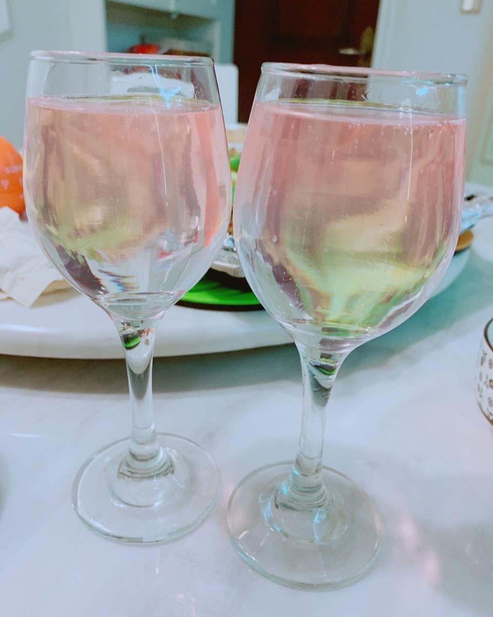 蜜桃少女心（渐变气泡酒）