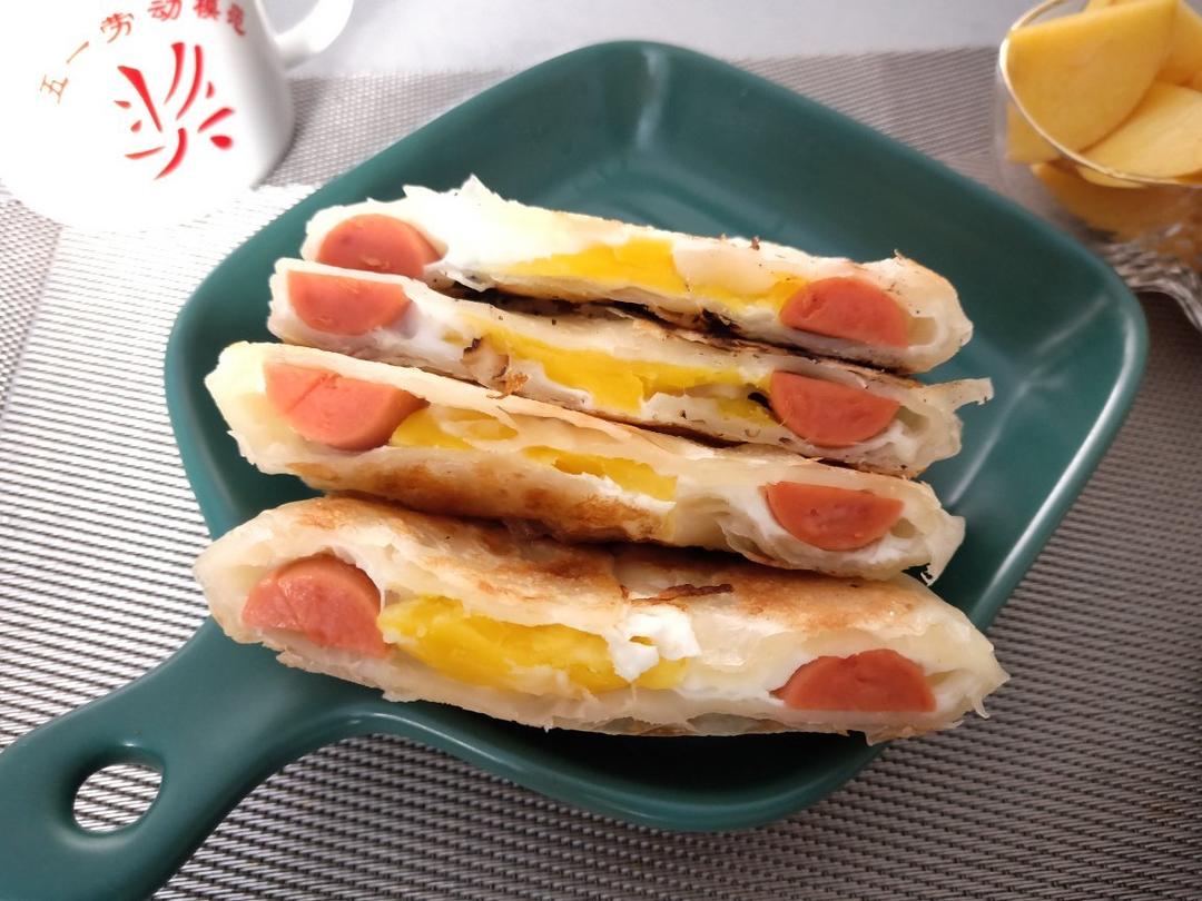 手抓饼创意吃法