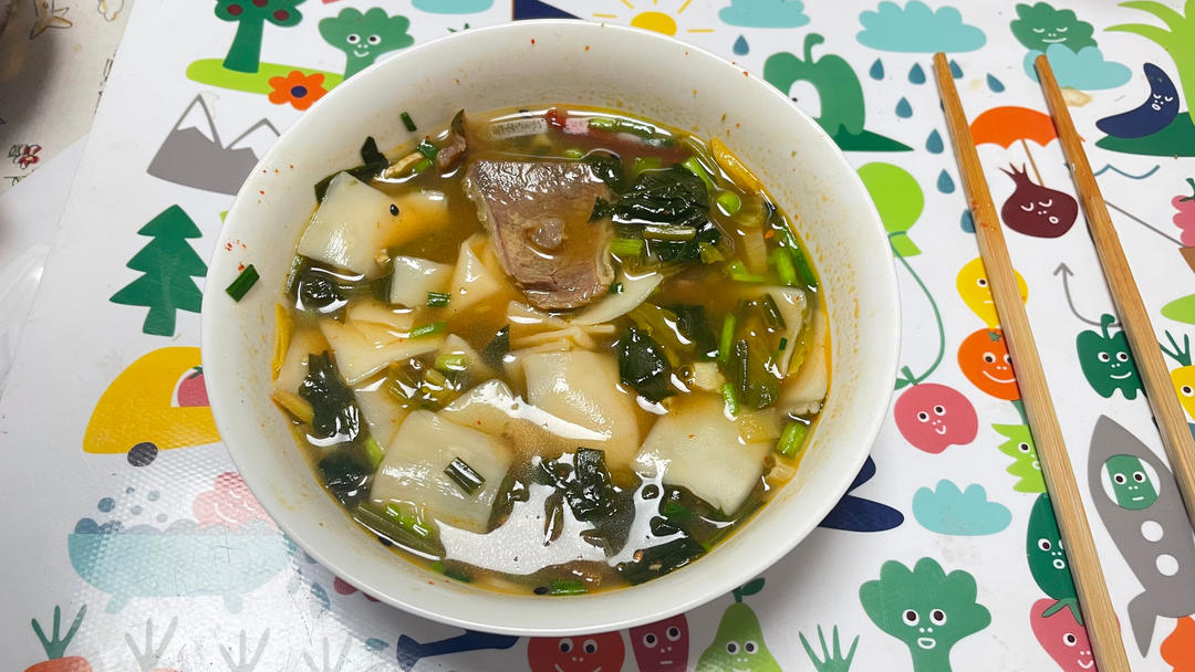 牛肉臊子揪面片