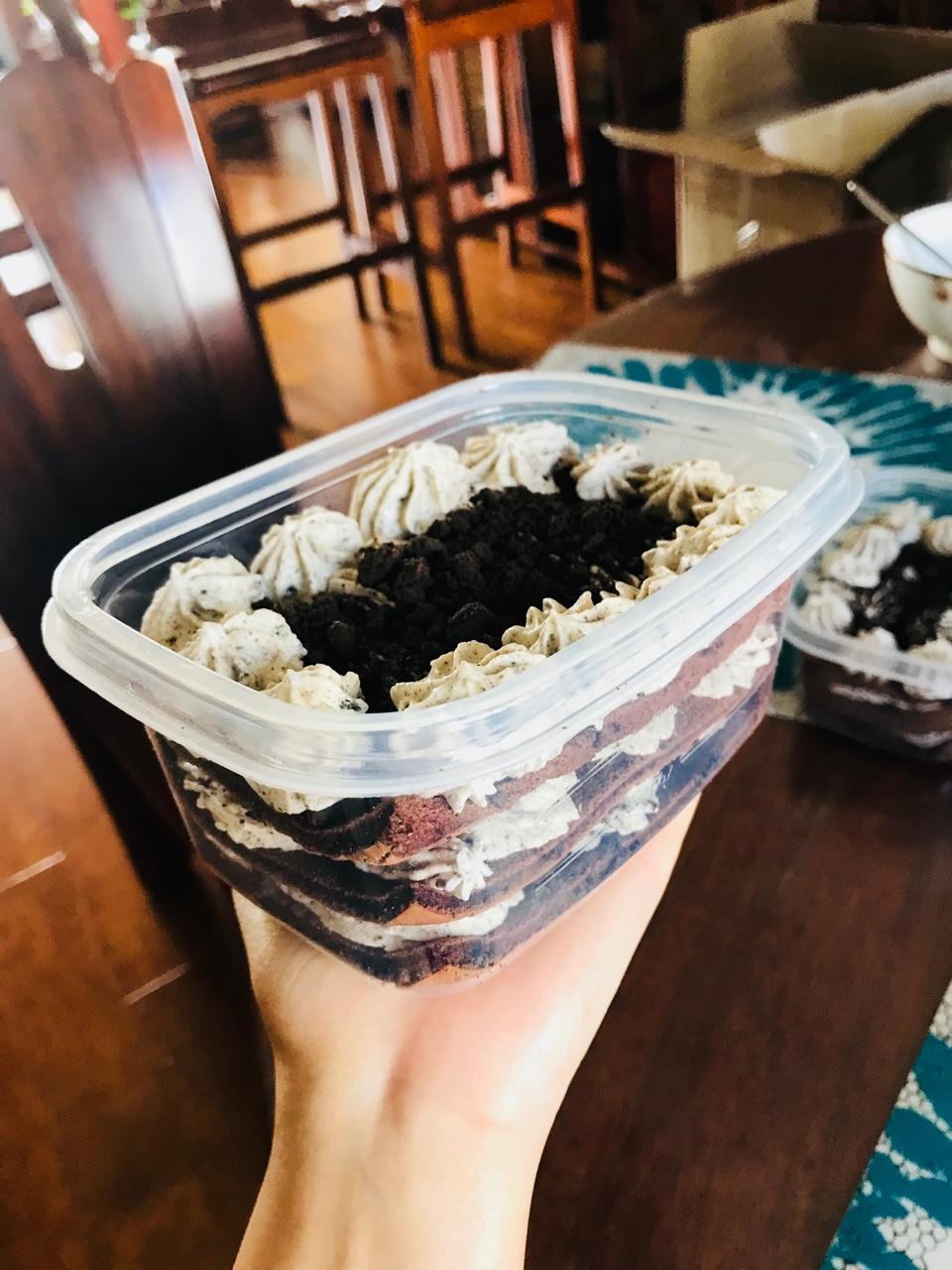 好吃到流泪的奥利奥咸奶油盒子蛋糕
