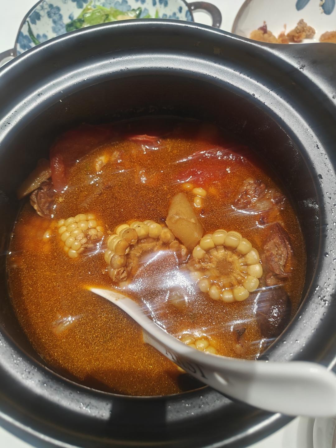 番茄土豆炖牛腩