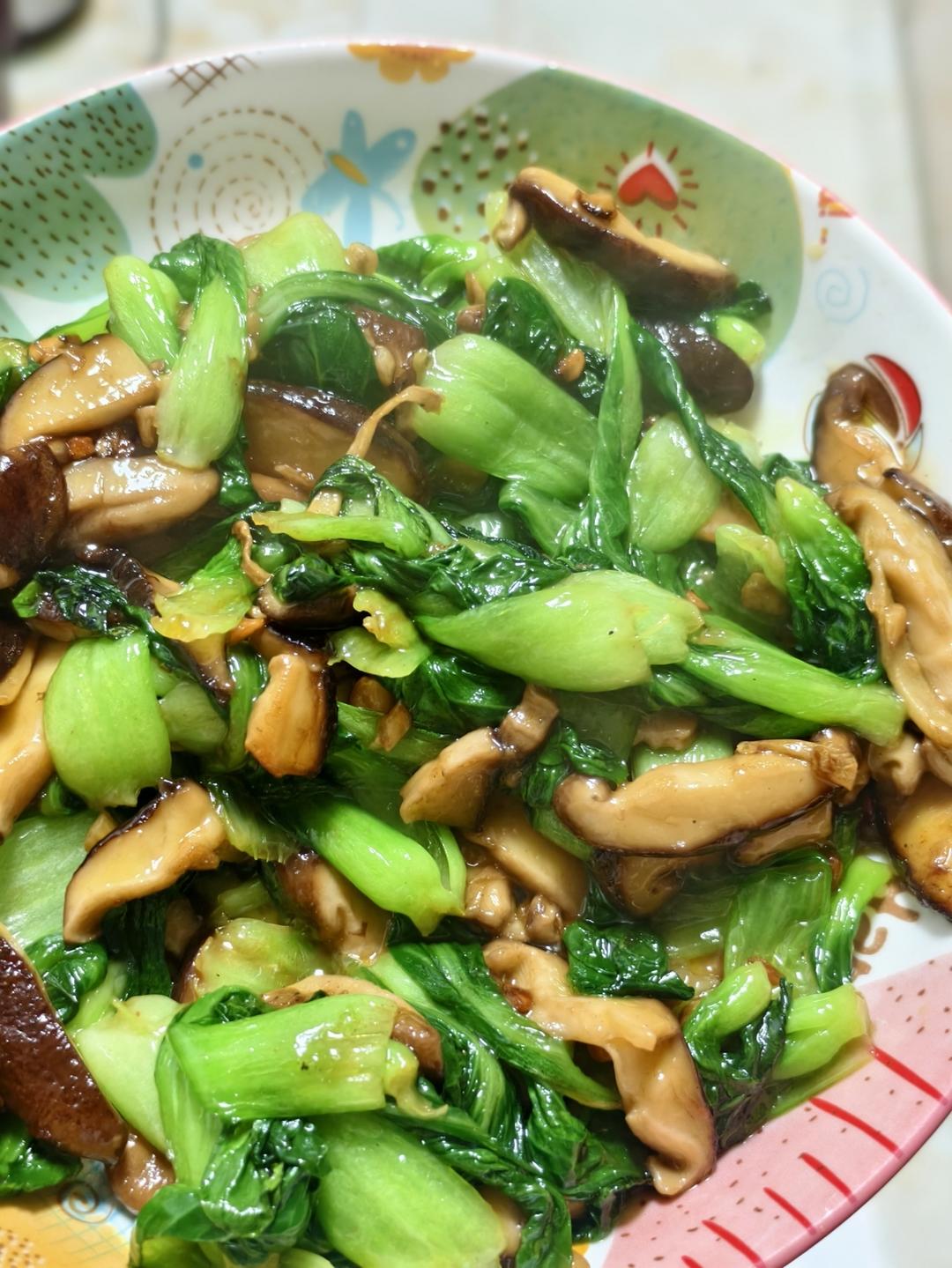 香菇油菜（简单快手）