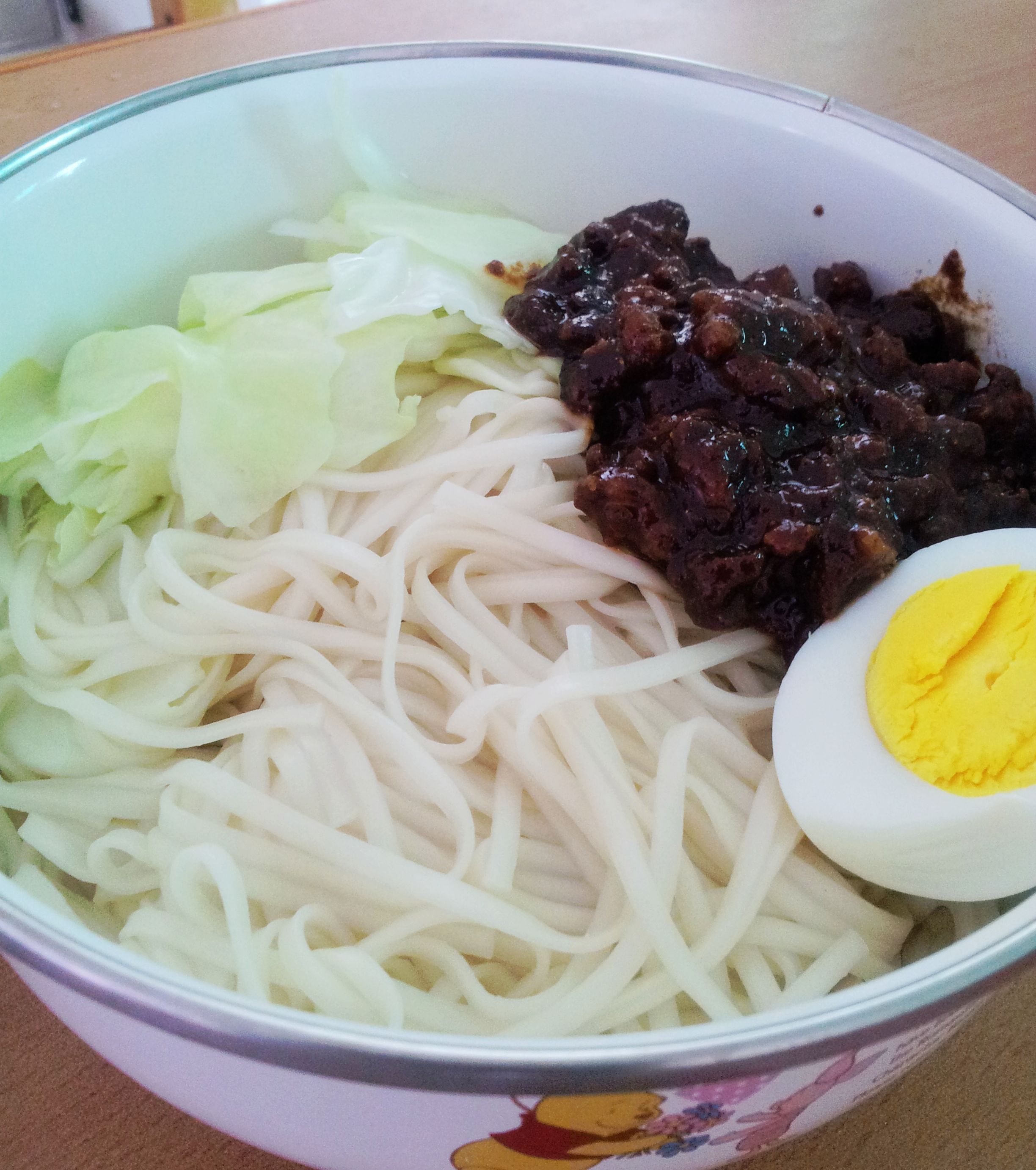 私房香菇肉酱拌面