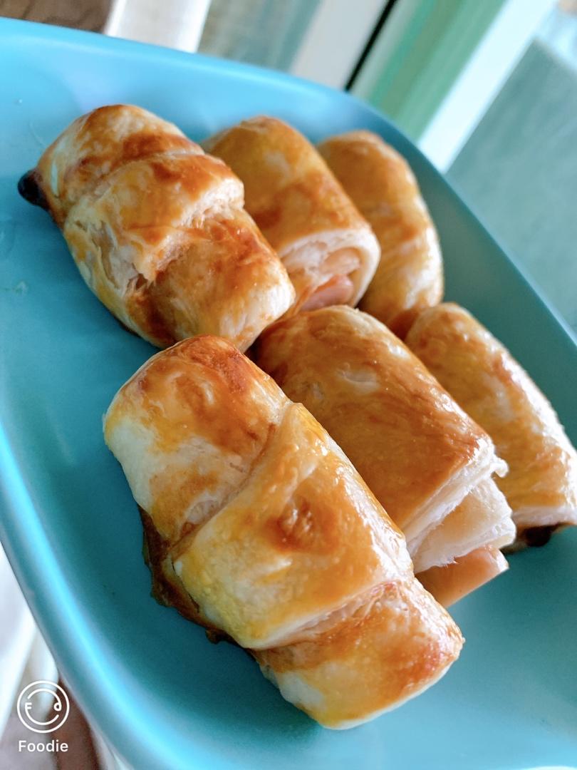 香肠手抓饼（烤箱）