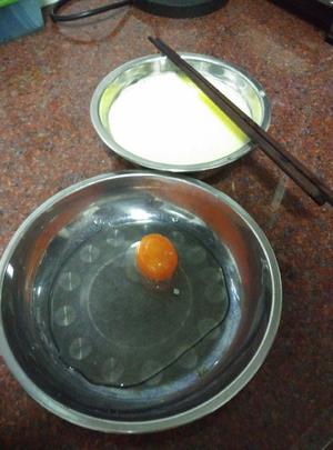 咸蛋蒸水蛋(超简单又好吃)的做法 步骤4