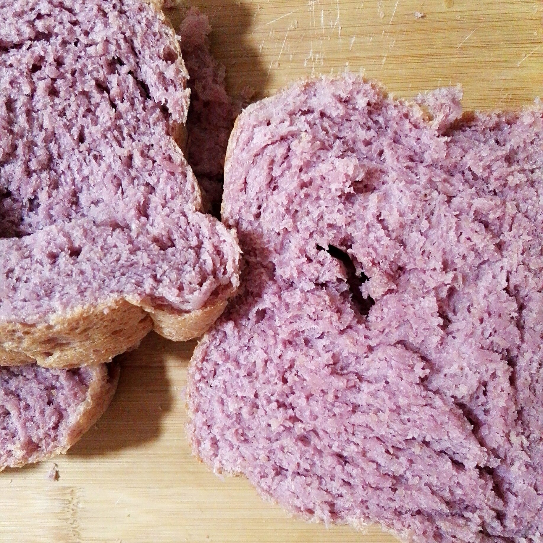 紫薯燕麦吐司（面包机）的做法