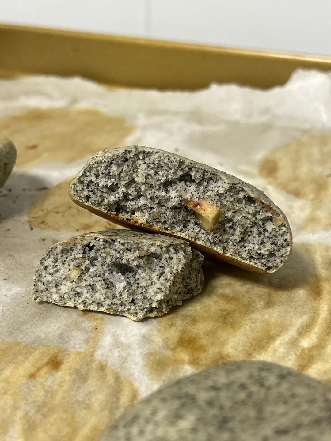 🈚️油无面粉‼️黑芝麻抹茶乳酪蛋白堡‼️冻啃yyds