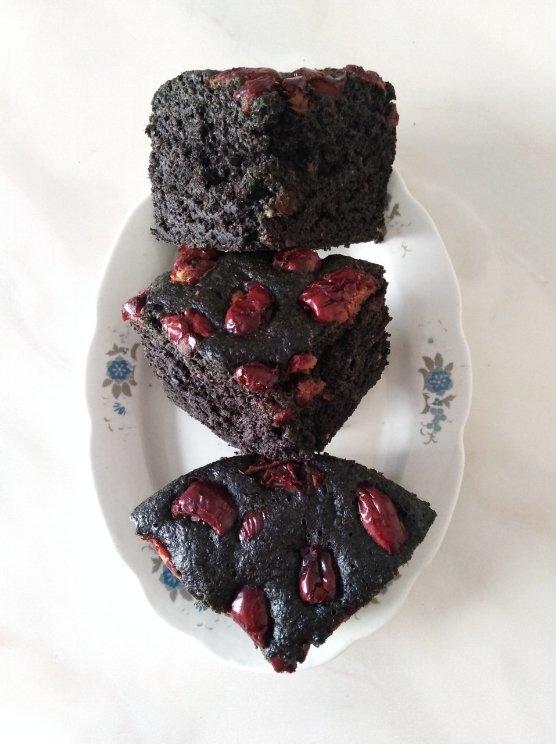 极简黑芝麻发糕