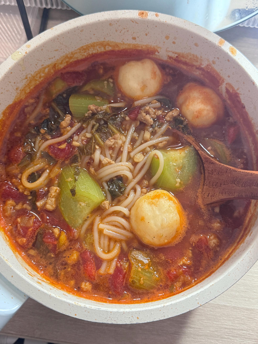 酸汤米线不辣版