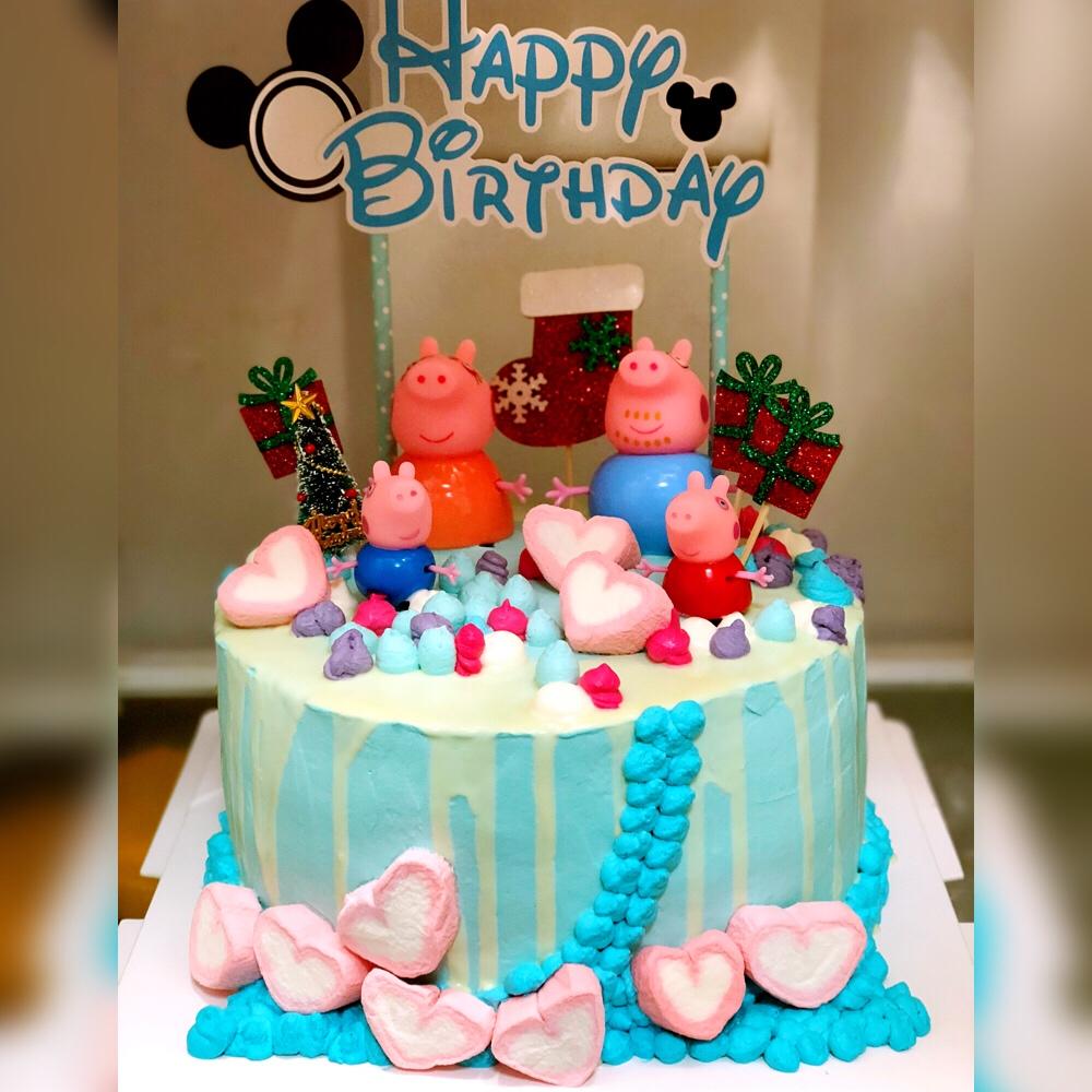 小猪佩奇生日蛋糕
