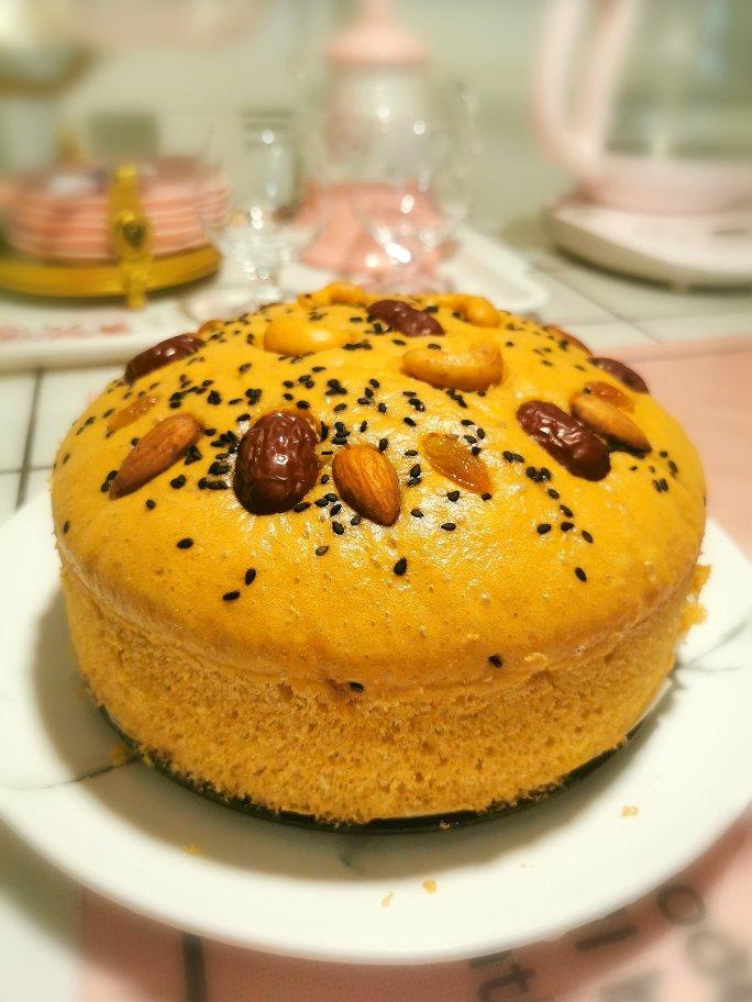 姥姥教的红糖红枣糕