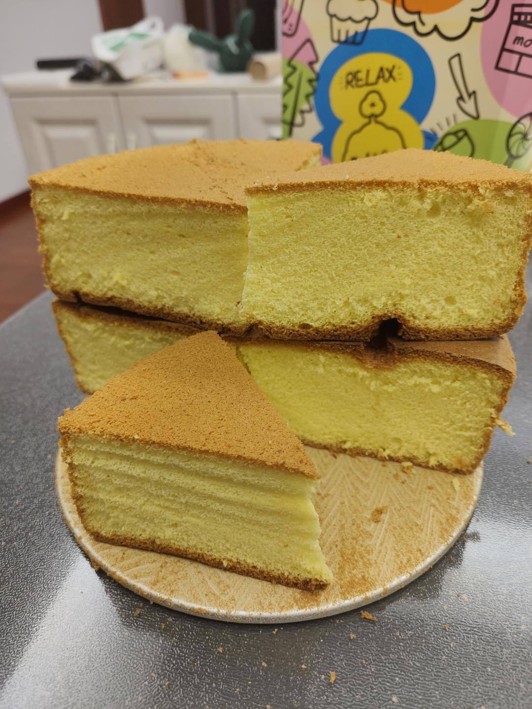 超柔软6寸戚风蛋糕(附8寸配方)零失败 超详细‼️含操作视频