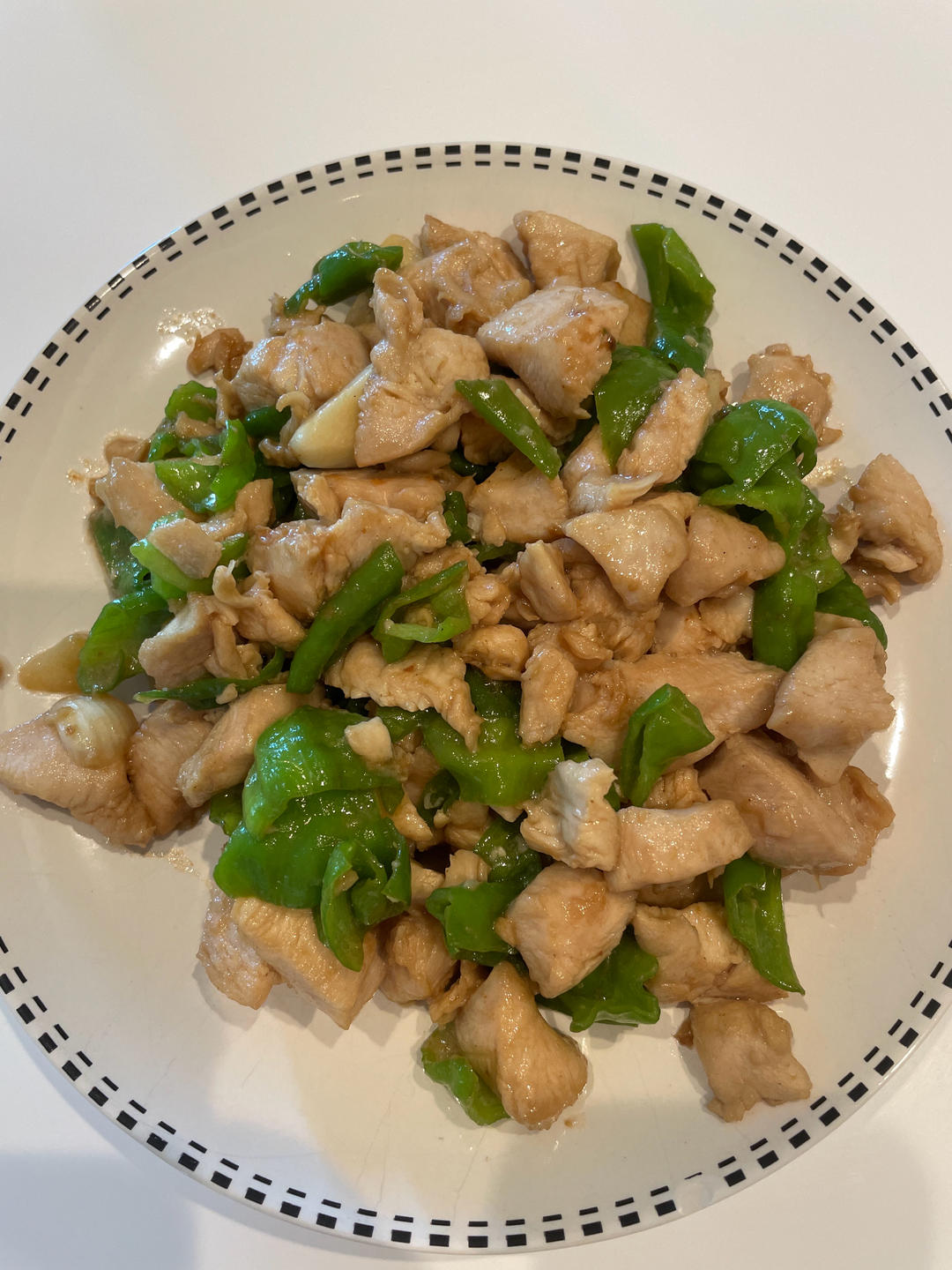 青椒炒鸡腿肉（大厨级别）