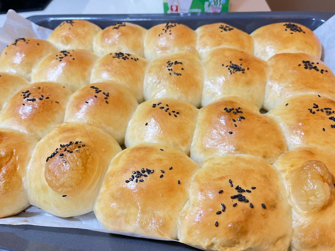 放3天也一样柔软的豆沙小餐包，好吃到哭