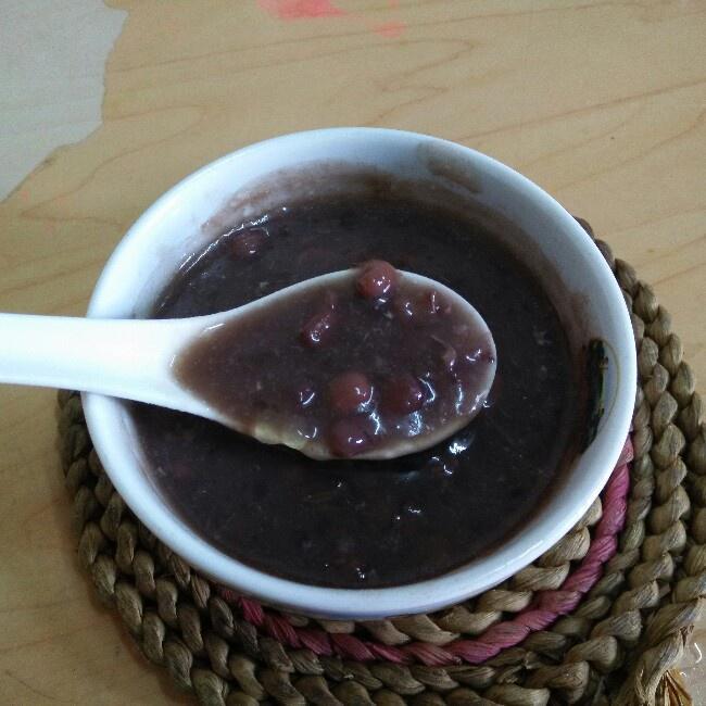 红豆沙谷米的做法