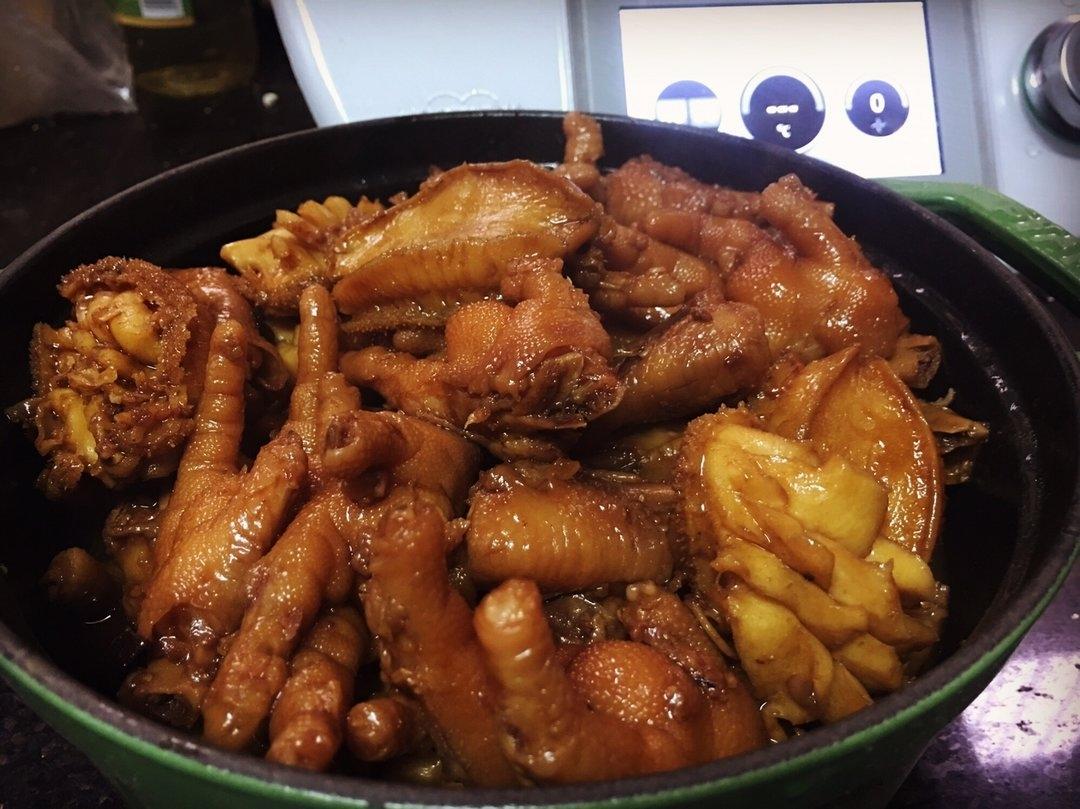 鲍鱼焗鸡脚小美版