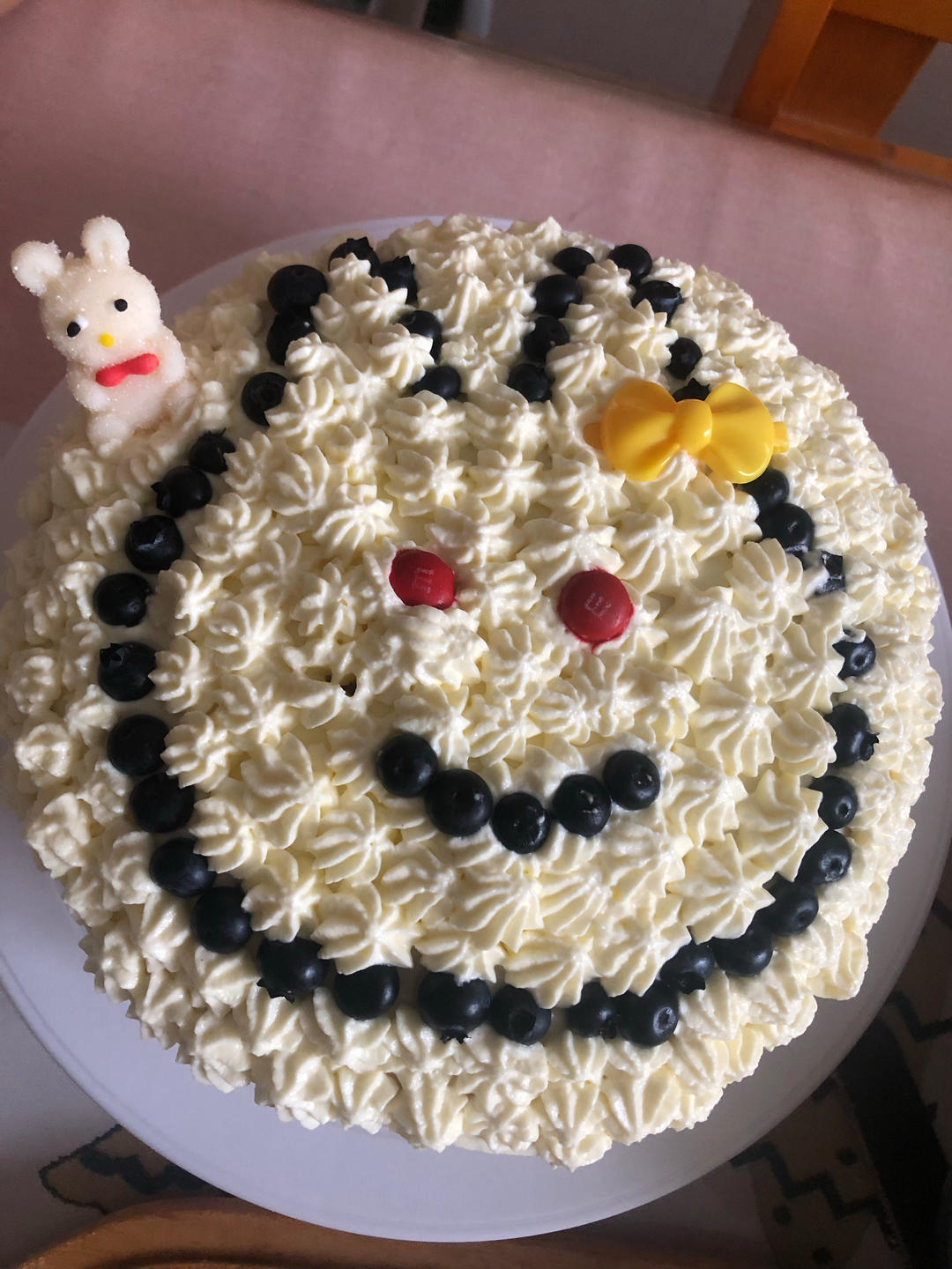 椰蓉小兔子奶油蛋糕