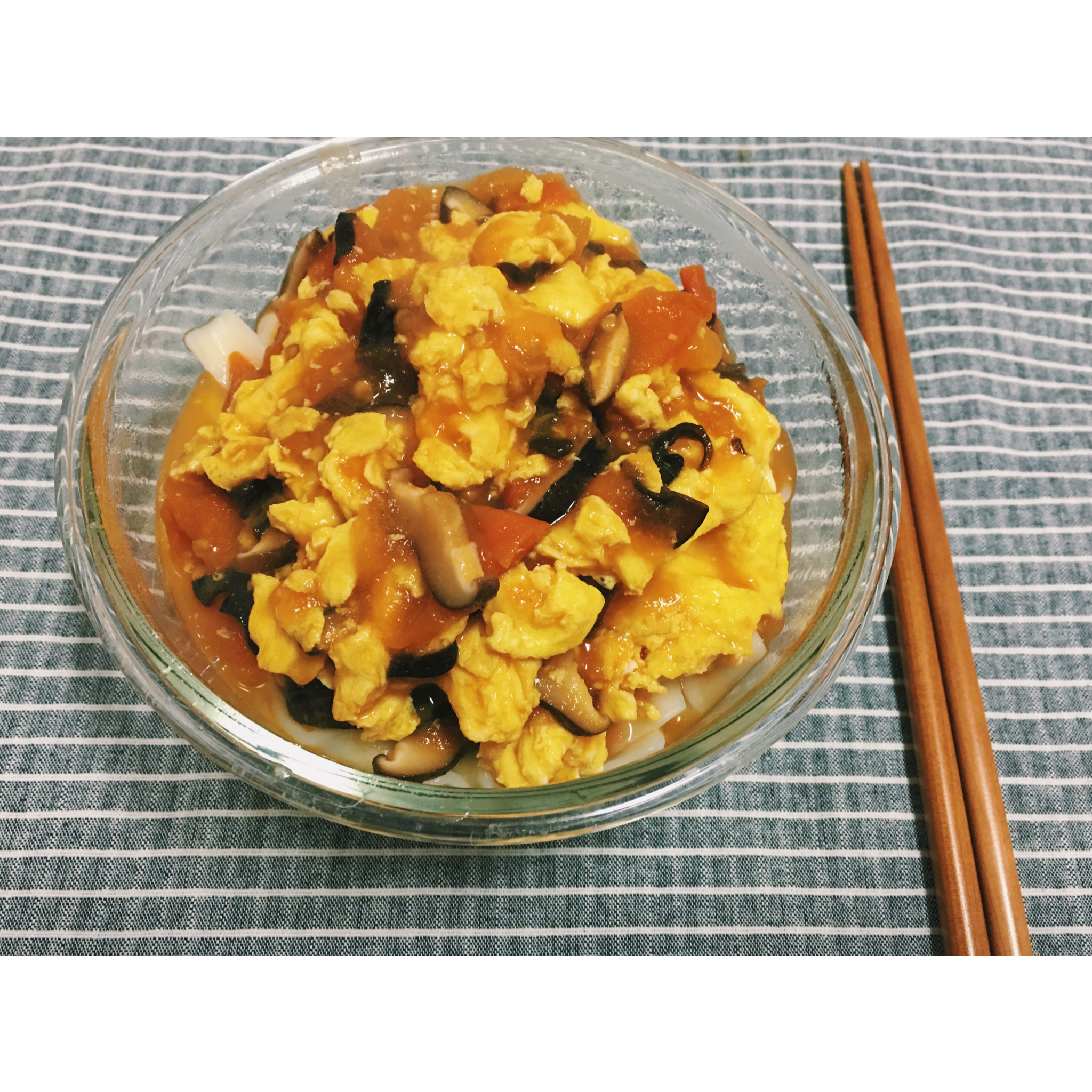 西红柿打卤面