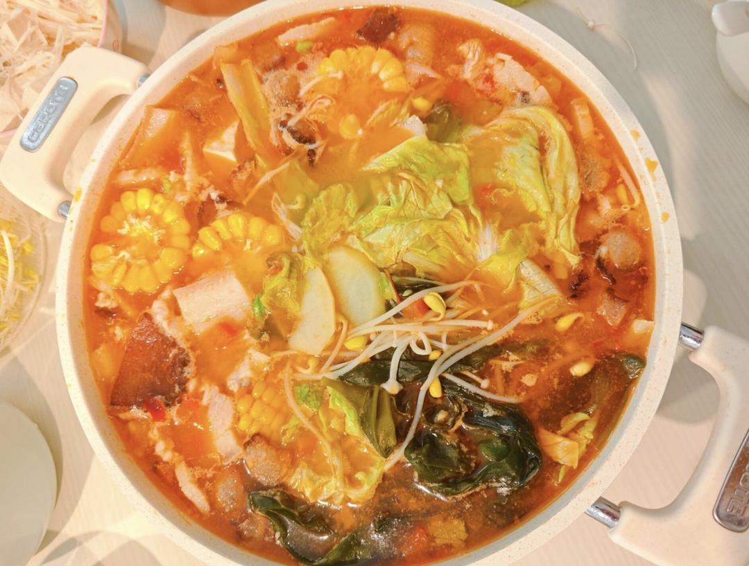 贵州红酸汤火锅 家常版