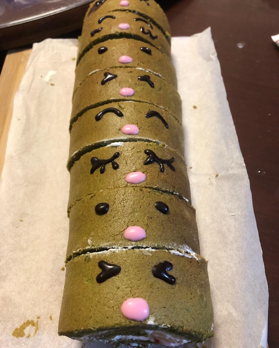 日式抹茶蛋糕卷