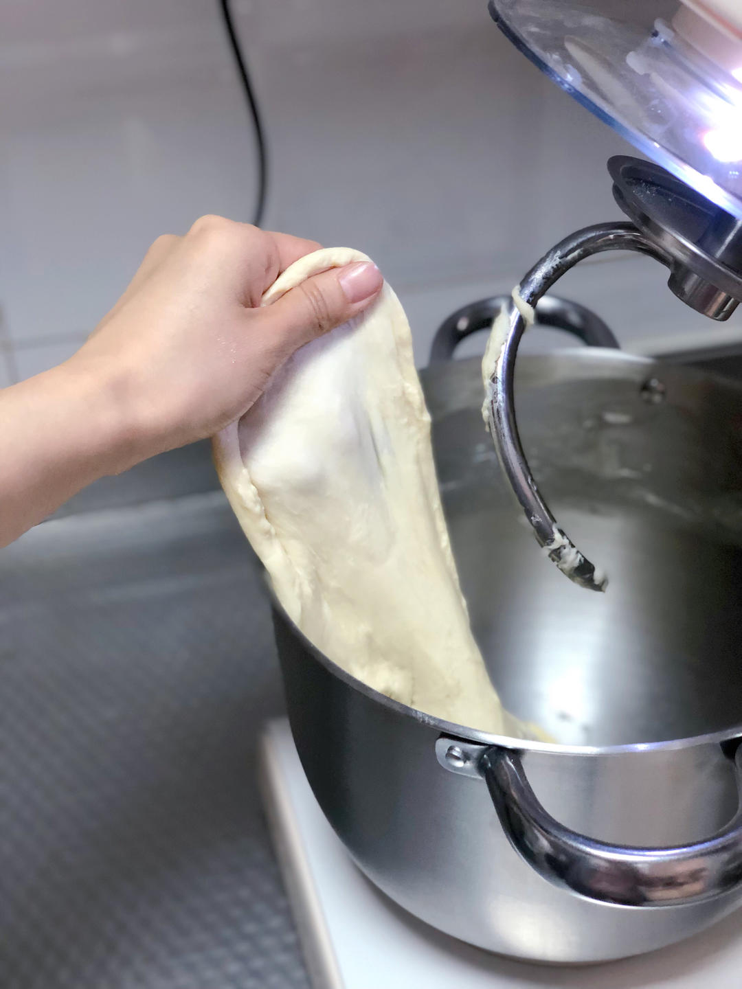 纯奶手撕吐司的做法 步骤1