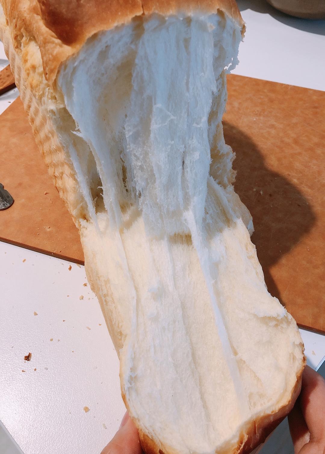 纯奶手撕吐司的做法 步骤1