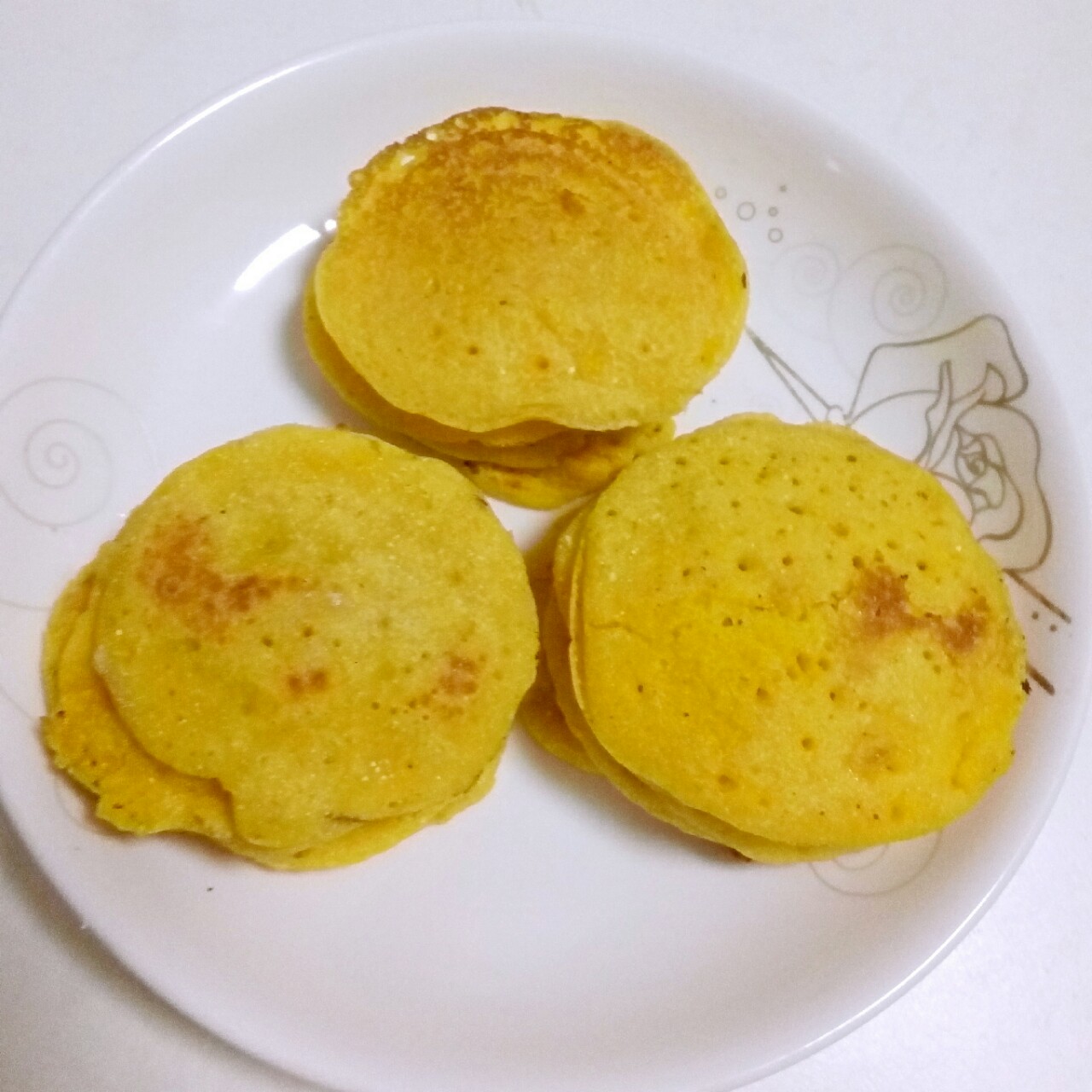 奶香玉米饼