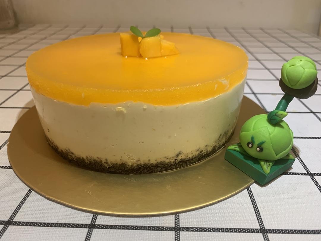 【视频】芒果慕斯（6寸） | 含镜面果胶配方