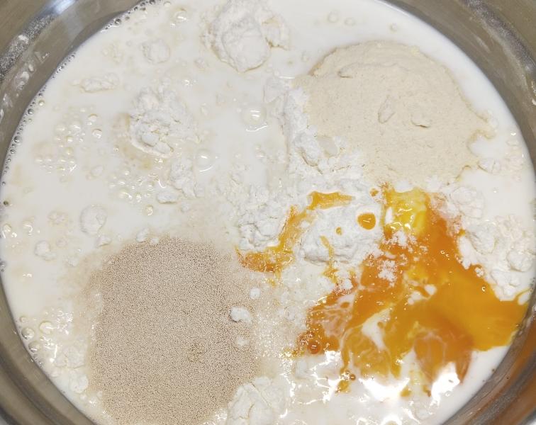 纯奶手撕吐司的做法 步骤1