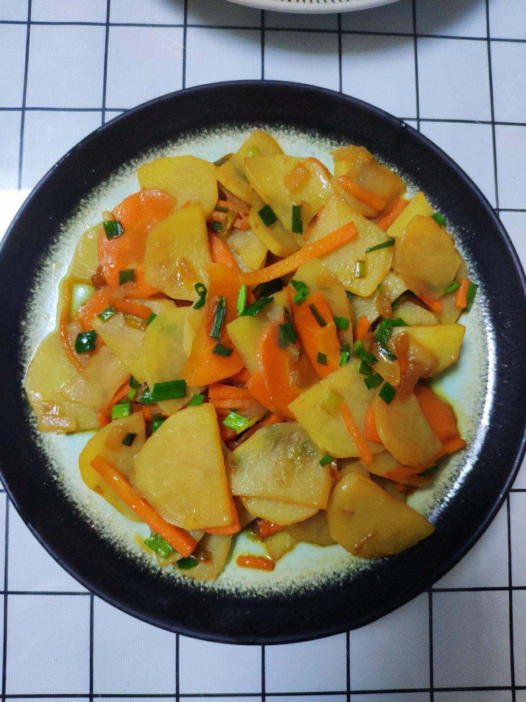 干锅土豆片