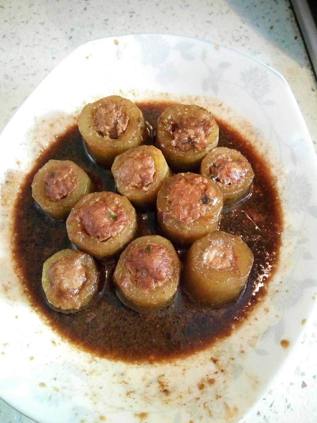 黄瓜塞肉的做法