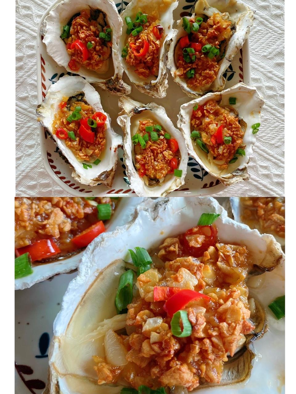 空气炸锅烤生蚝🦪的做法