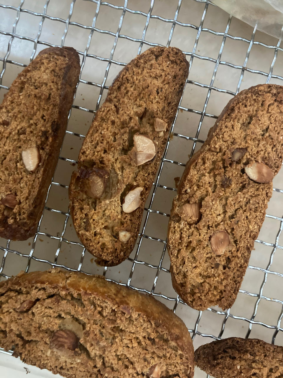 全麦咸蛋黄杏仁意式脆饼Biscotti——低卡超香吃网红【低卡小食】