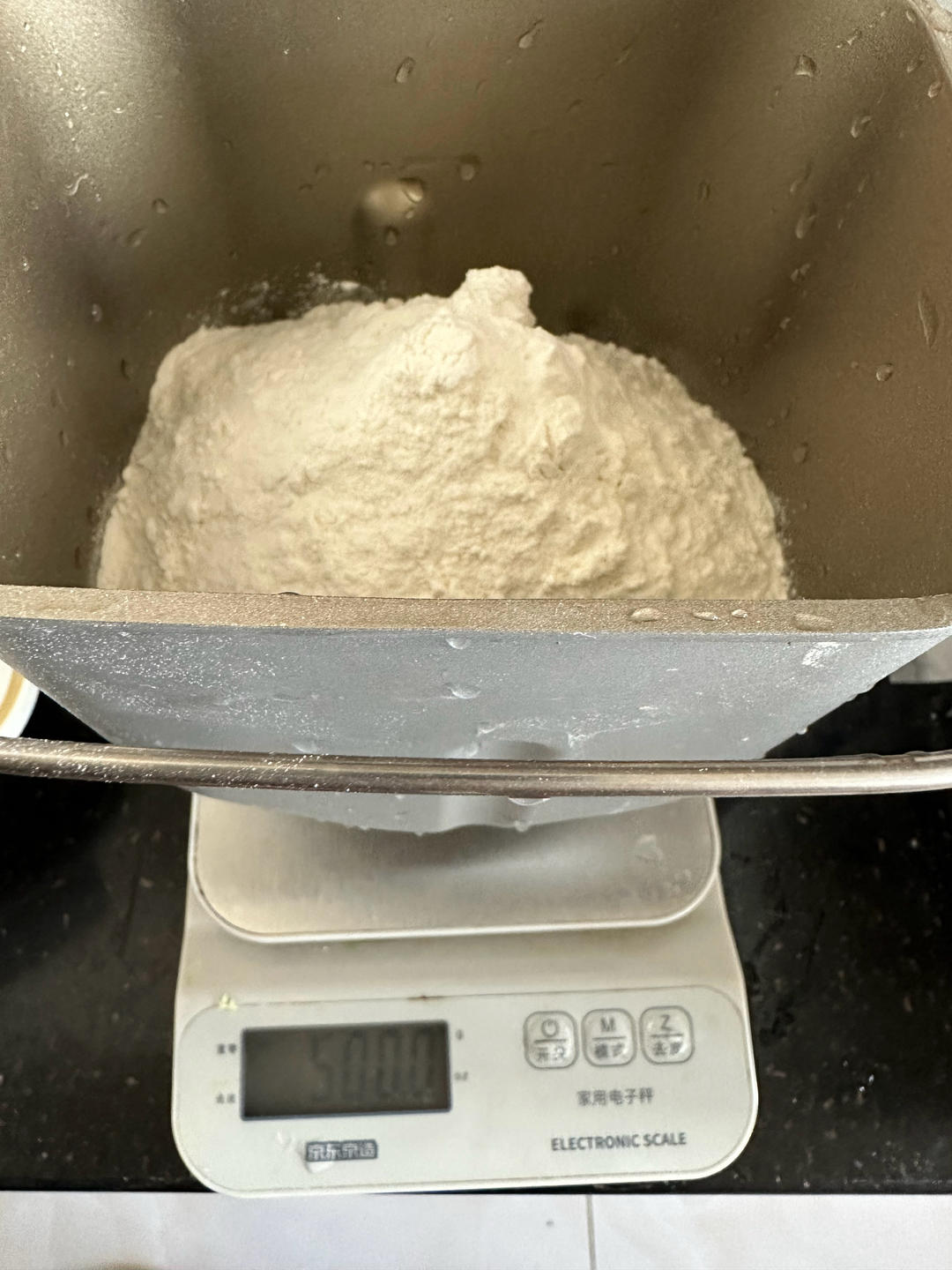 纯奶手撕吐司的做法 步骤1