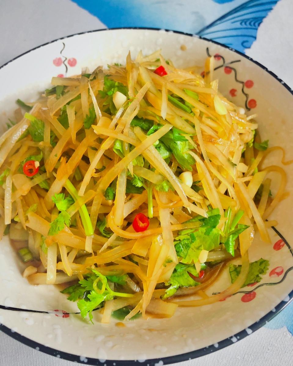 经典小菜凉拌土豆丝