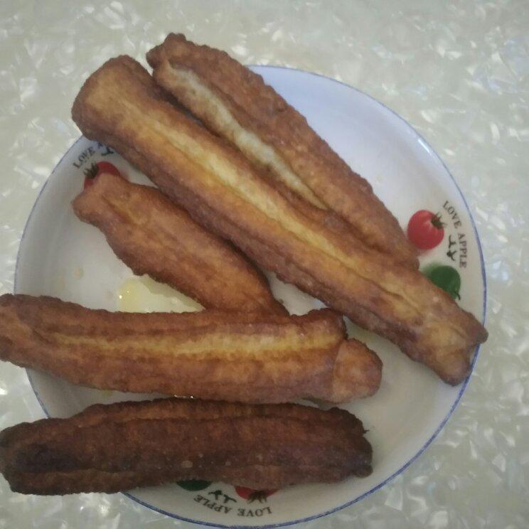 自制酵母版油条