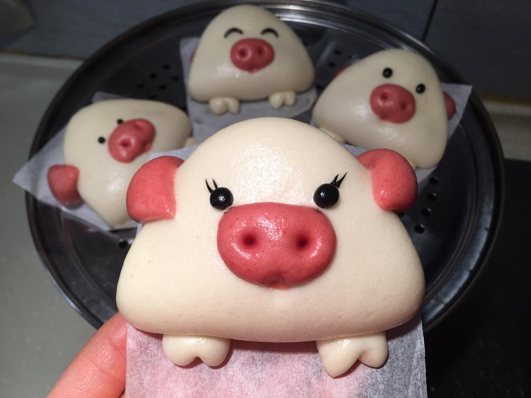 猪年摸猪耳,健康帅又美! 猪年摸猪头,干