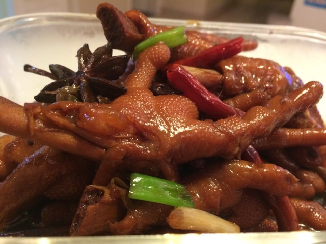 香辣卤鸡爪