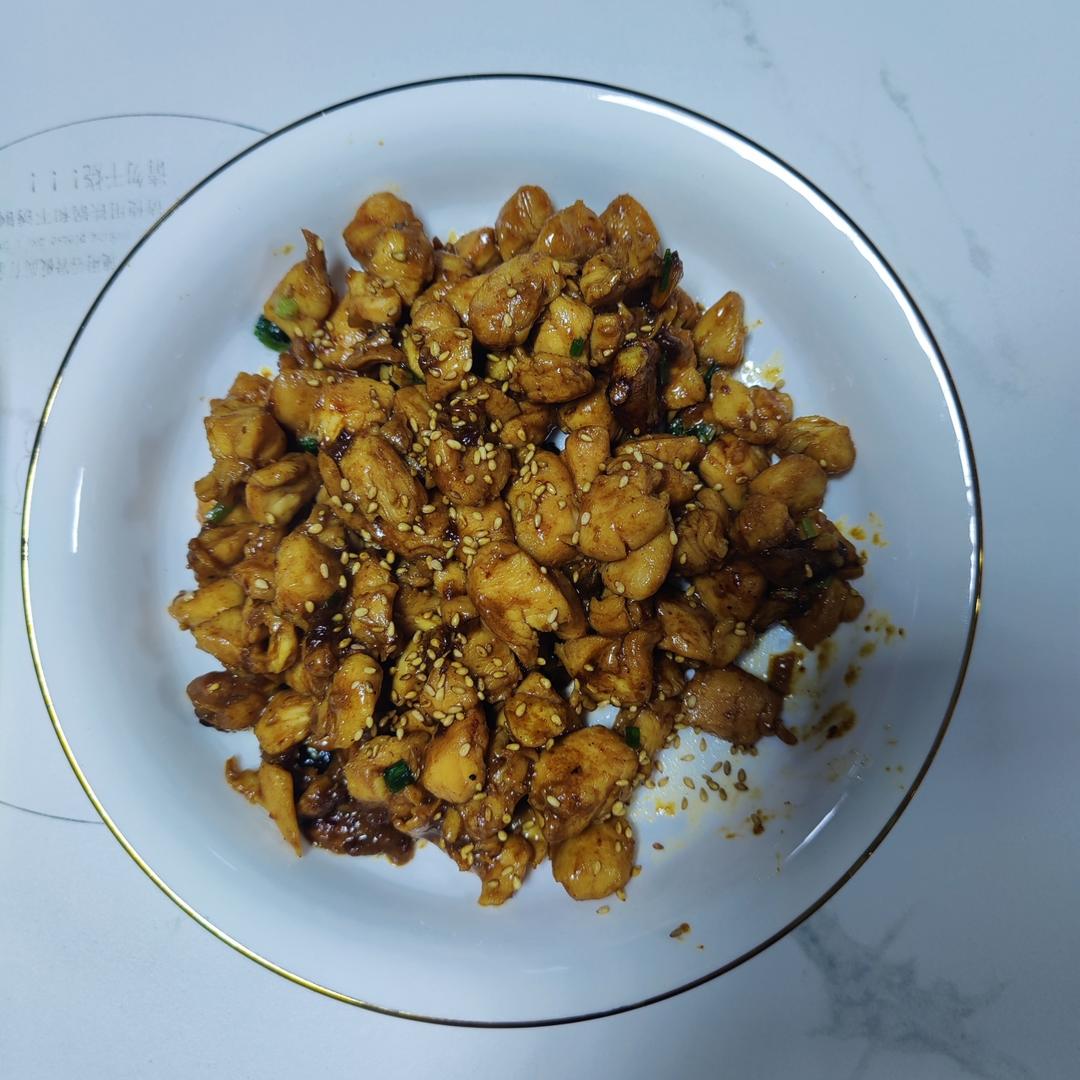 孜然蒜香鸡胸肉