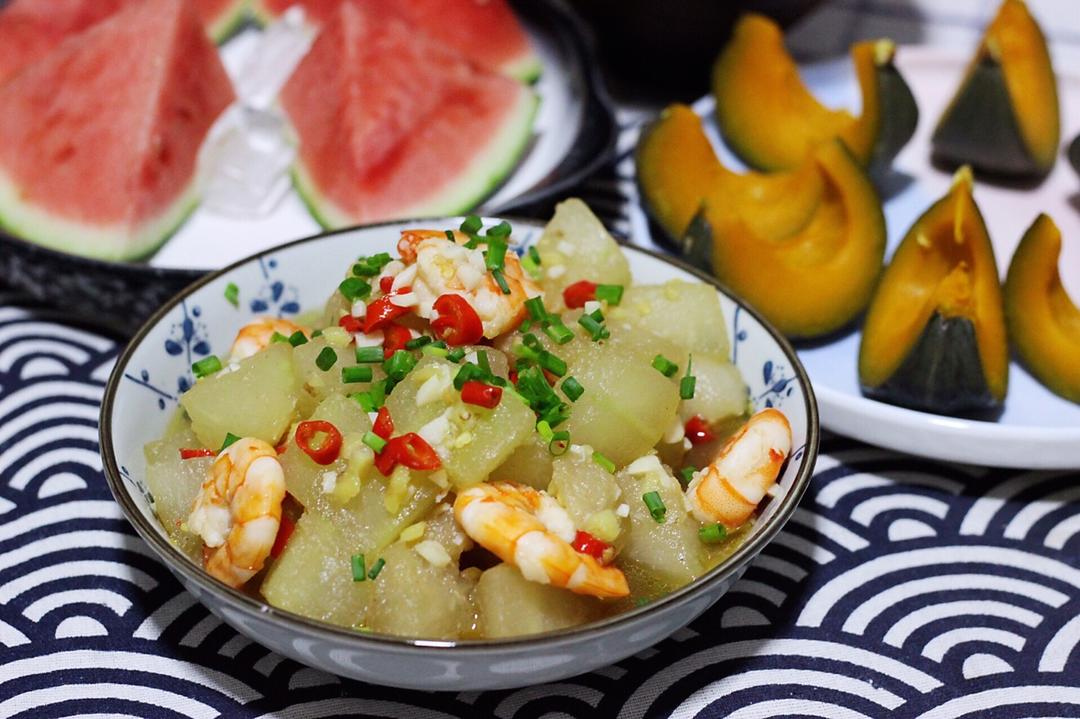 虾仁烧冬瓜「低脂又下饭」