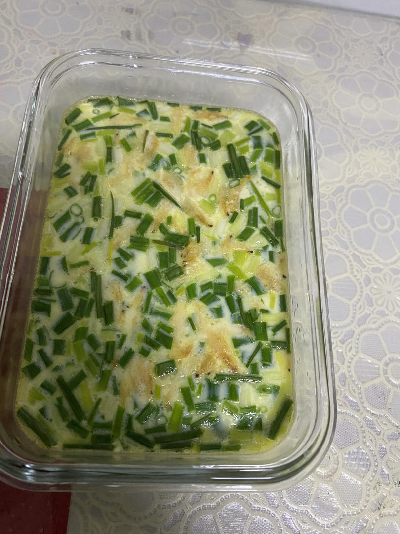 虾皮炖蛋