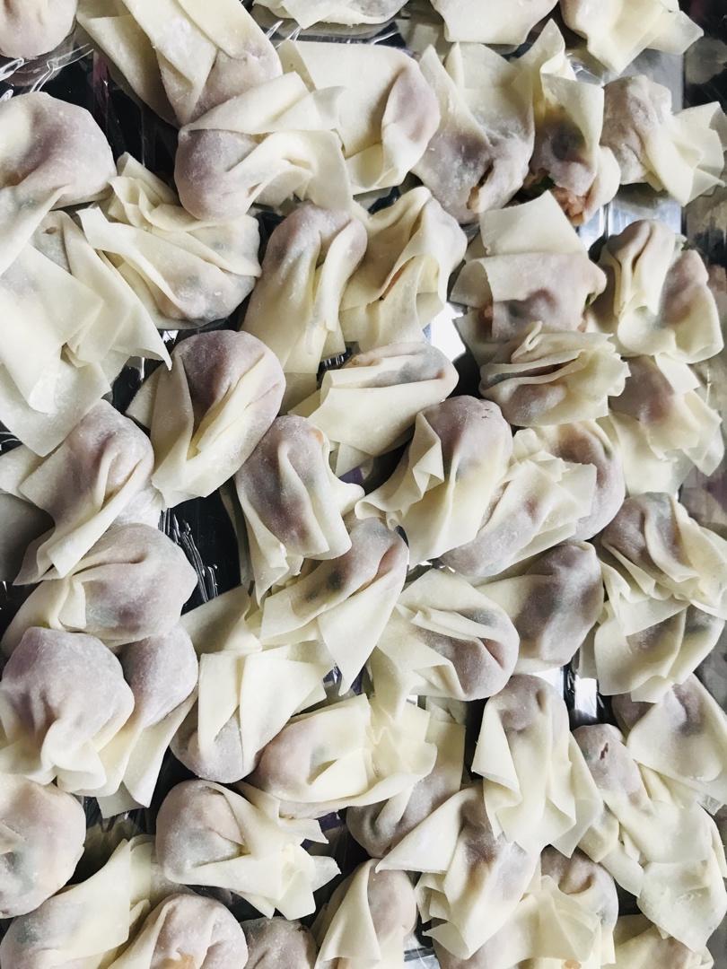 老上海老店小馄饨包法