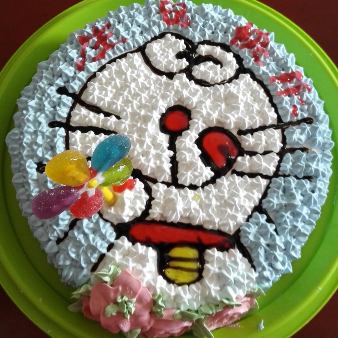 机器猫奶油蛋糕